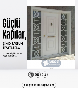 Target Çelik Kapı Bina Giriş Kapısı